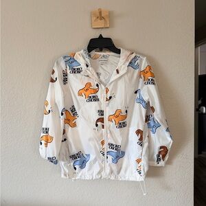 Bobo Choses White Jacket windbreaker 10-11 kids